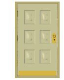 Grey-door
